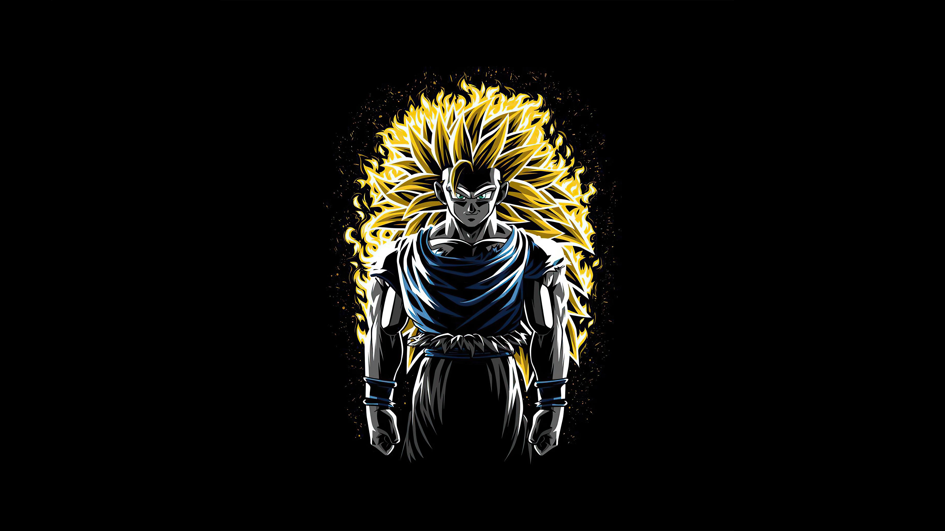 Battle Fire Super Saiyan 3 Goku Dragon Ball Z, HD Anime, 4k Wallpapers,  Images, Backgrounds, Photos and Pictures
