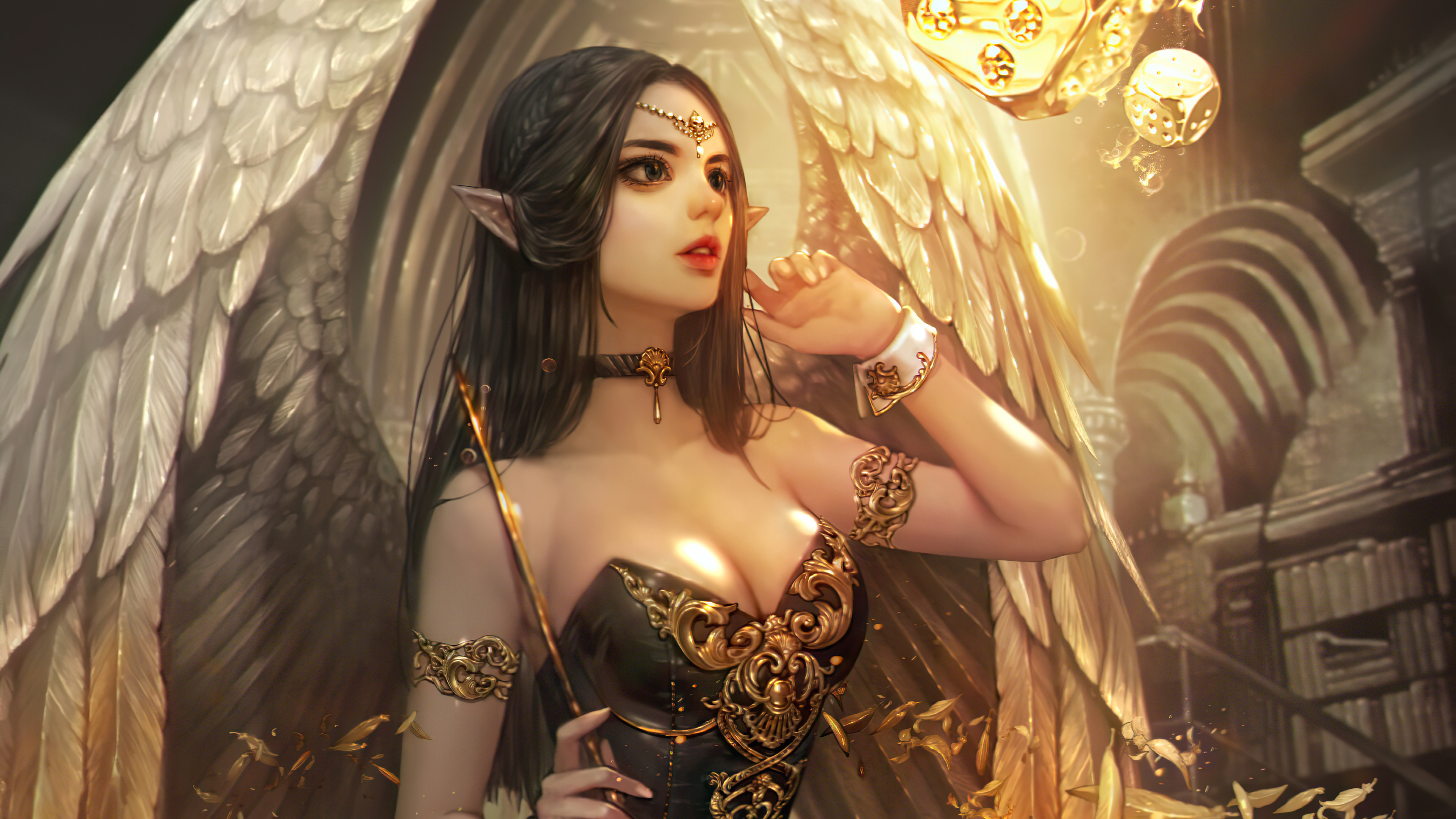 Beautiful Elf With Wings, HD Artist, 4k Wallpapers, Images, Backgrounds,  Photos and Pictures