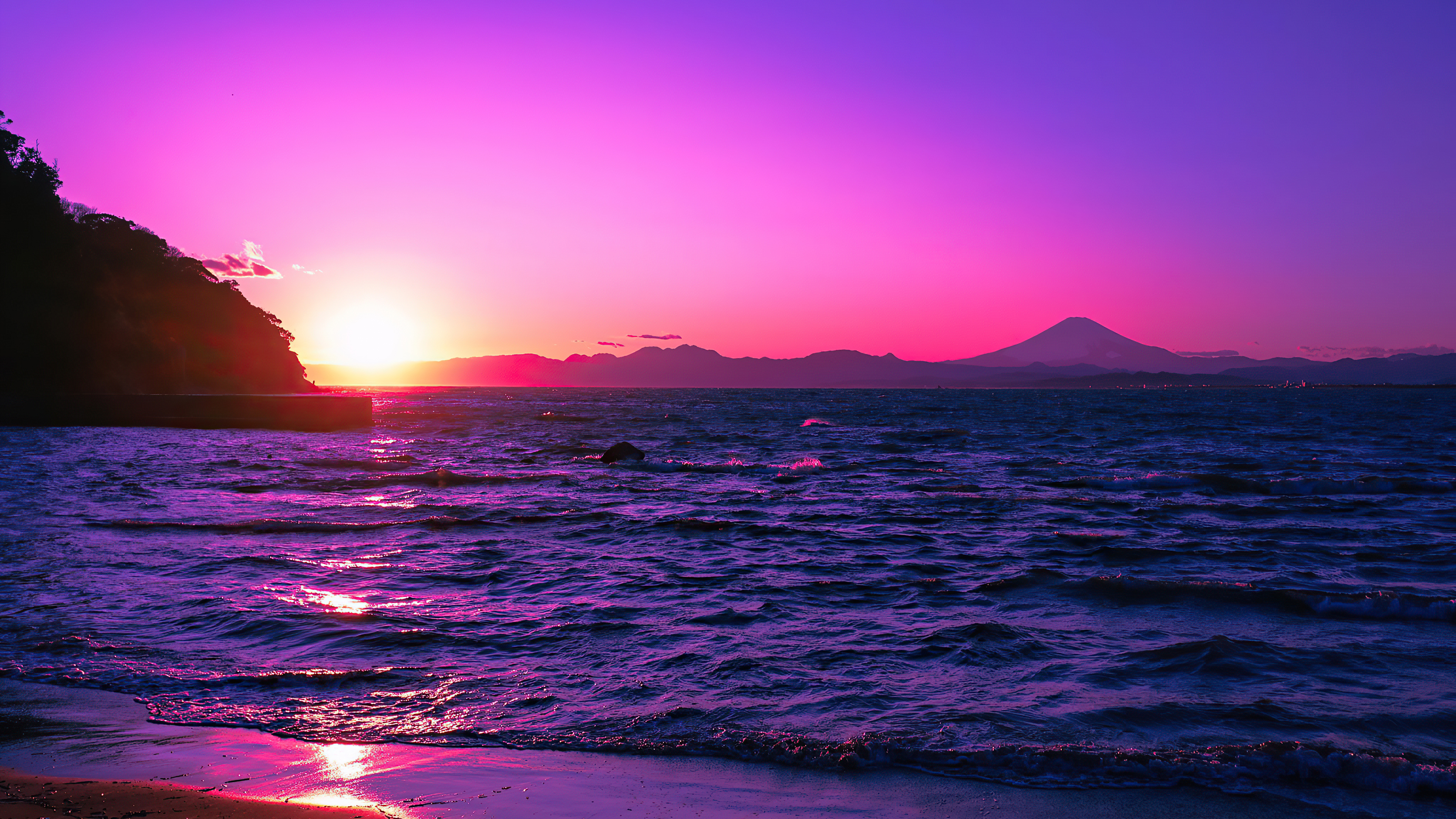 Beautiful Evening Purple Sunset 4k, HD Nature, 4k Wallpapers, Images,  Backgrounds, Photos and Pictures