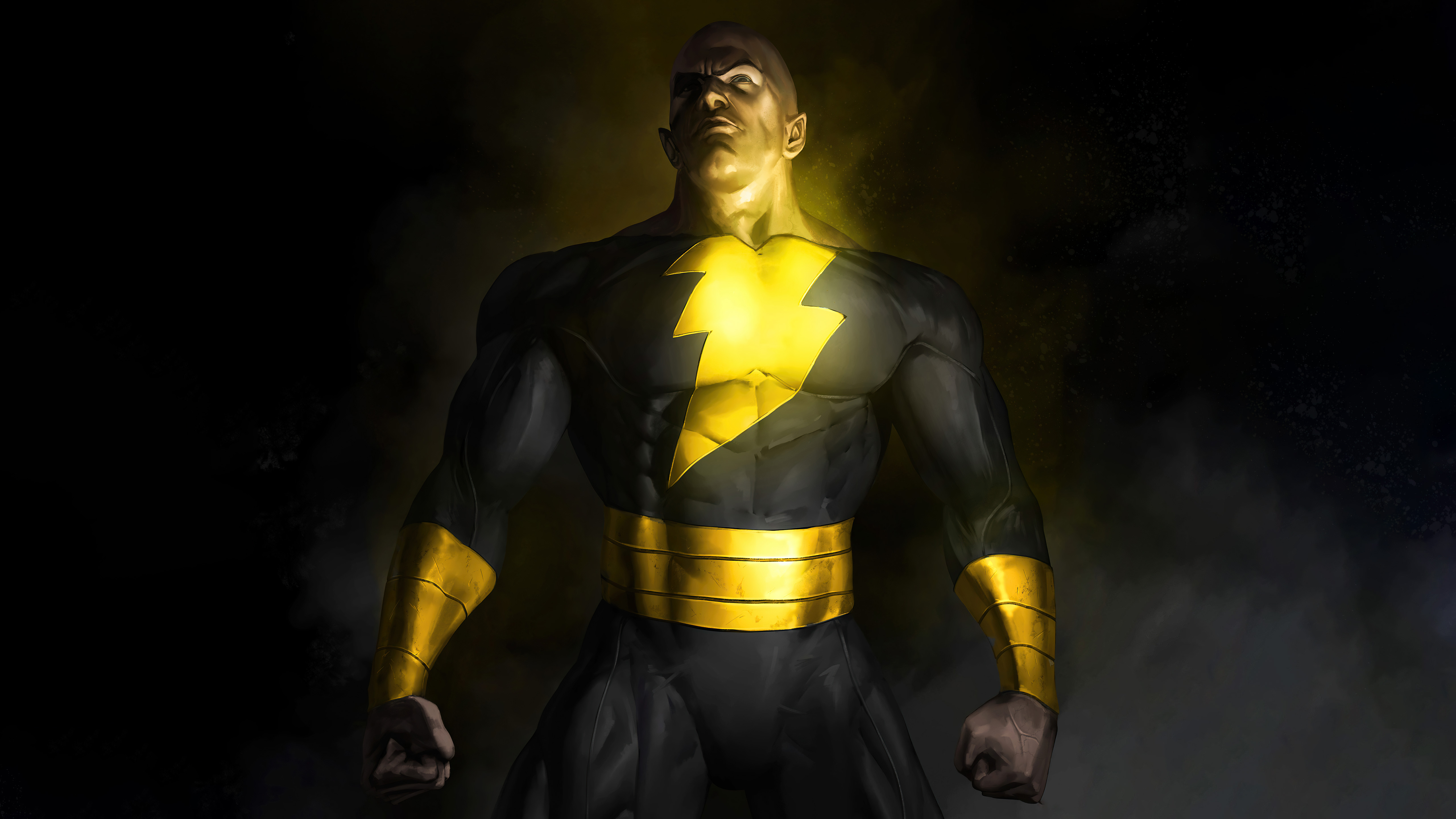 Black Adam  Man İconWallpaper  Black anime characters Animation Anime  characters