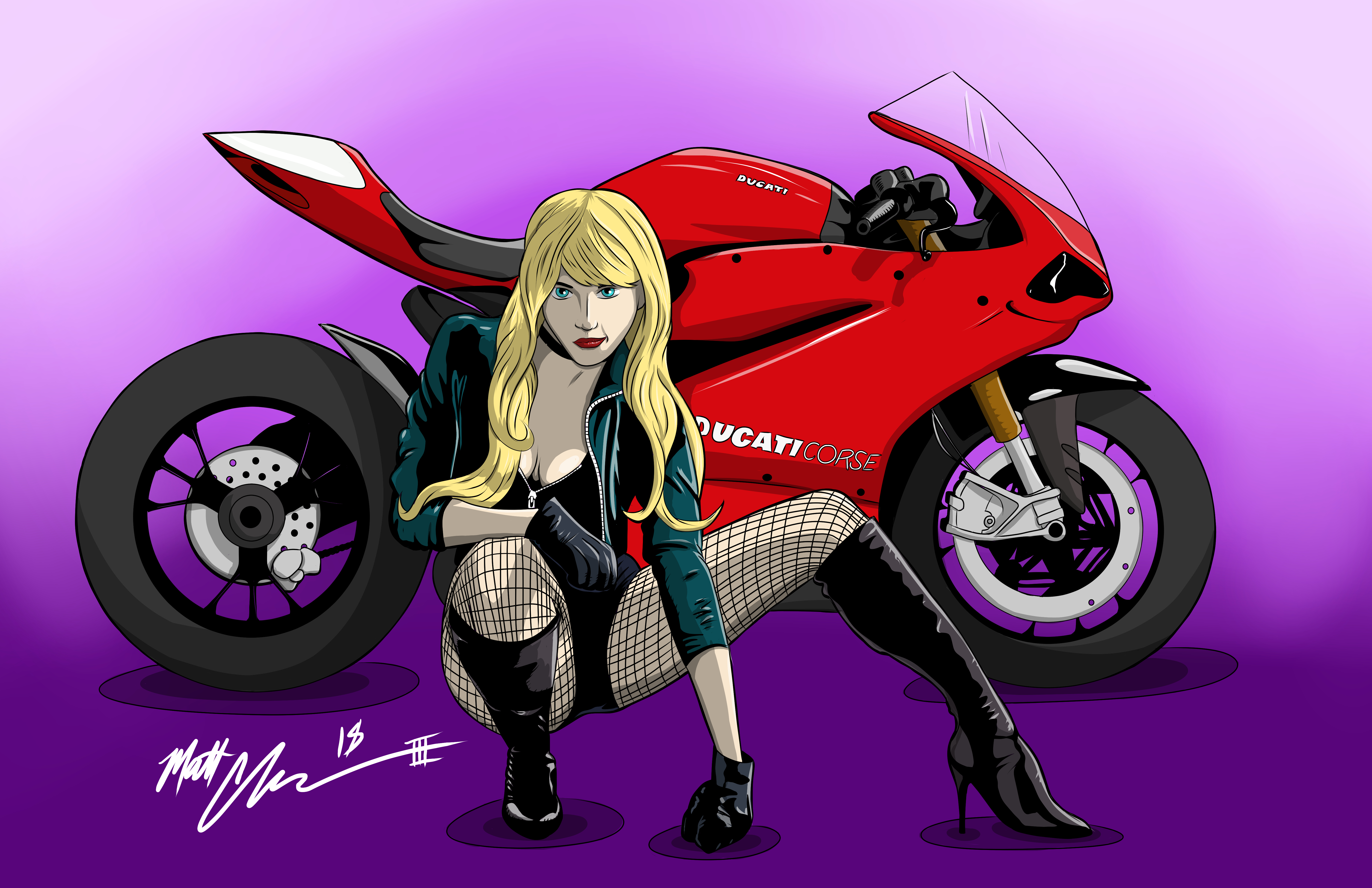 Black Canary WIth Ducati Bike, HD Superheroes, 4k Wallpapers, Images,  Backgrounds, Photos and Pictures