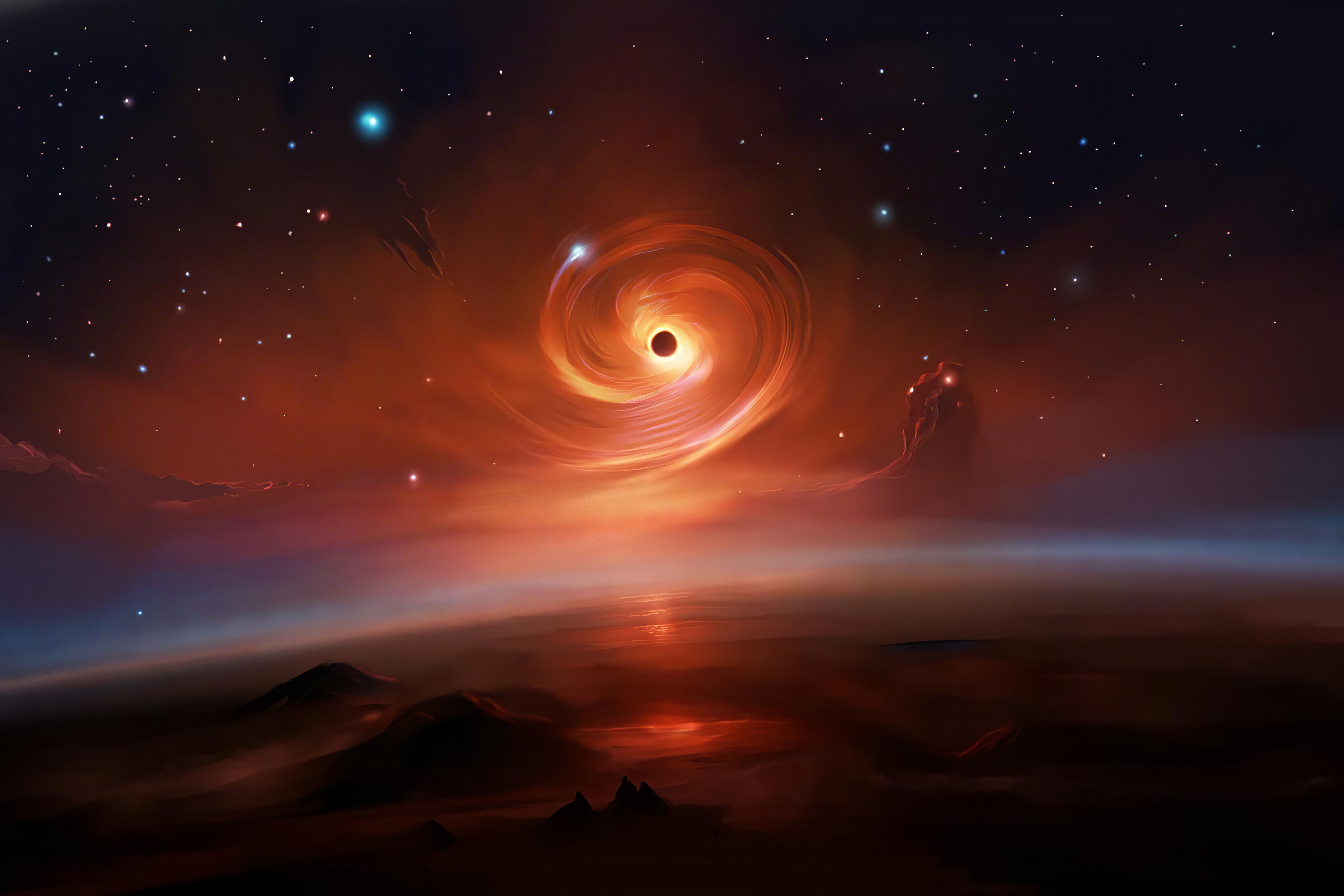 Black Hole Art 4k, HD Digital Universe, 4k Wallpapers, Images, Backgrounds,  Photos and Pictures