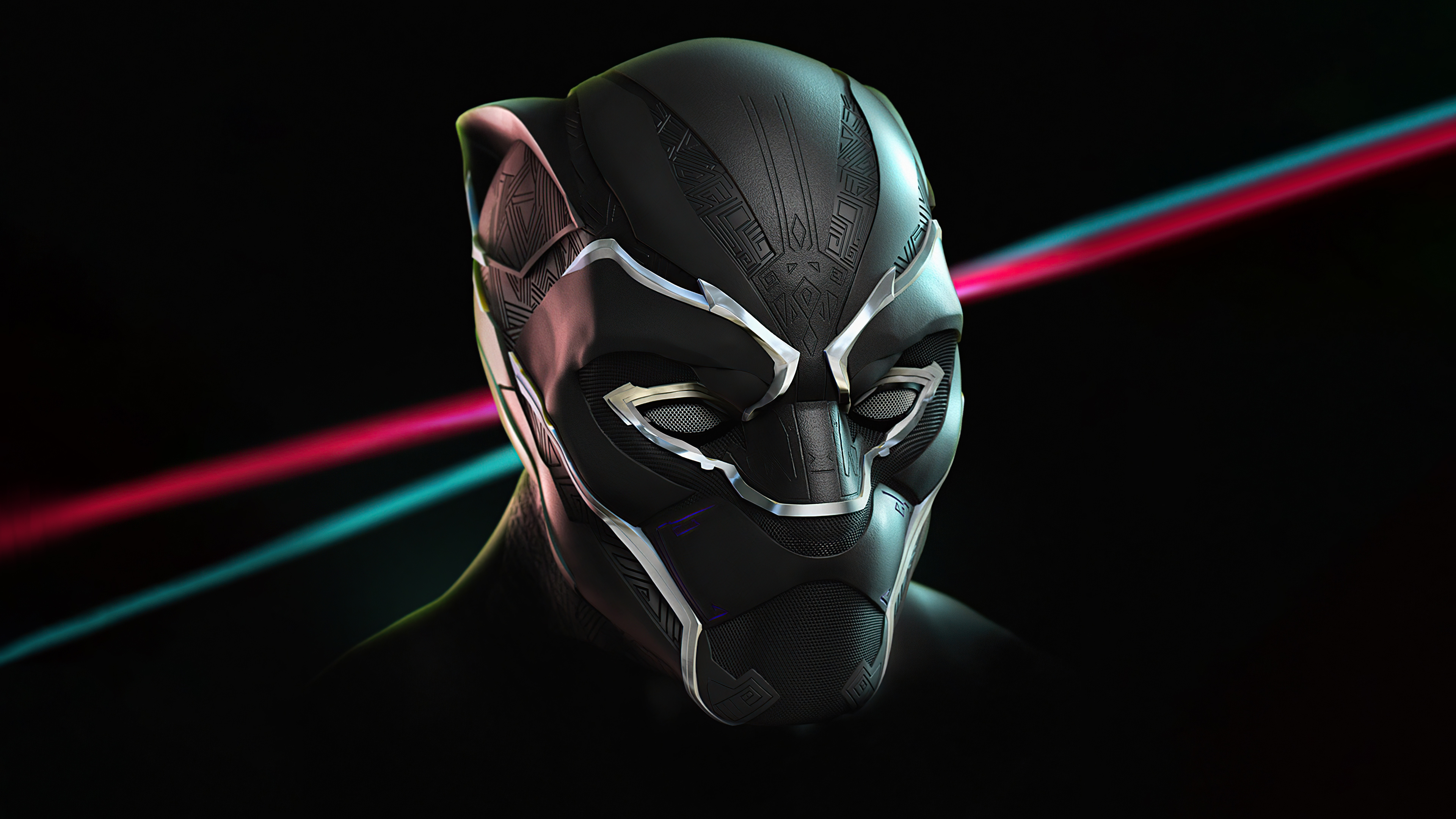 Black Panther Helmet 3d 4k, HD Superheroes, 4k Wallpapers, Images,  Backgrounds, Photos and Pictures