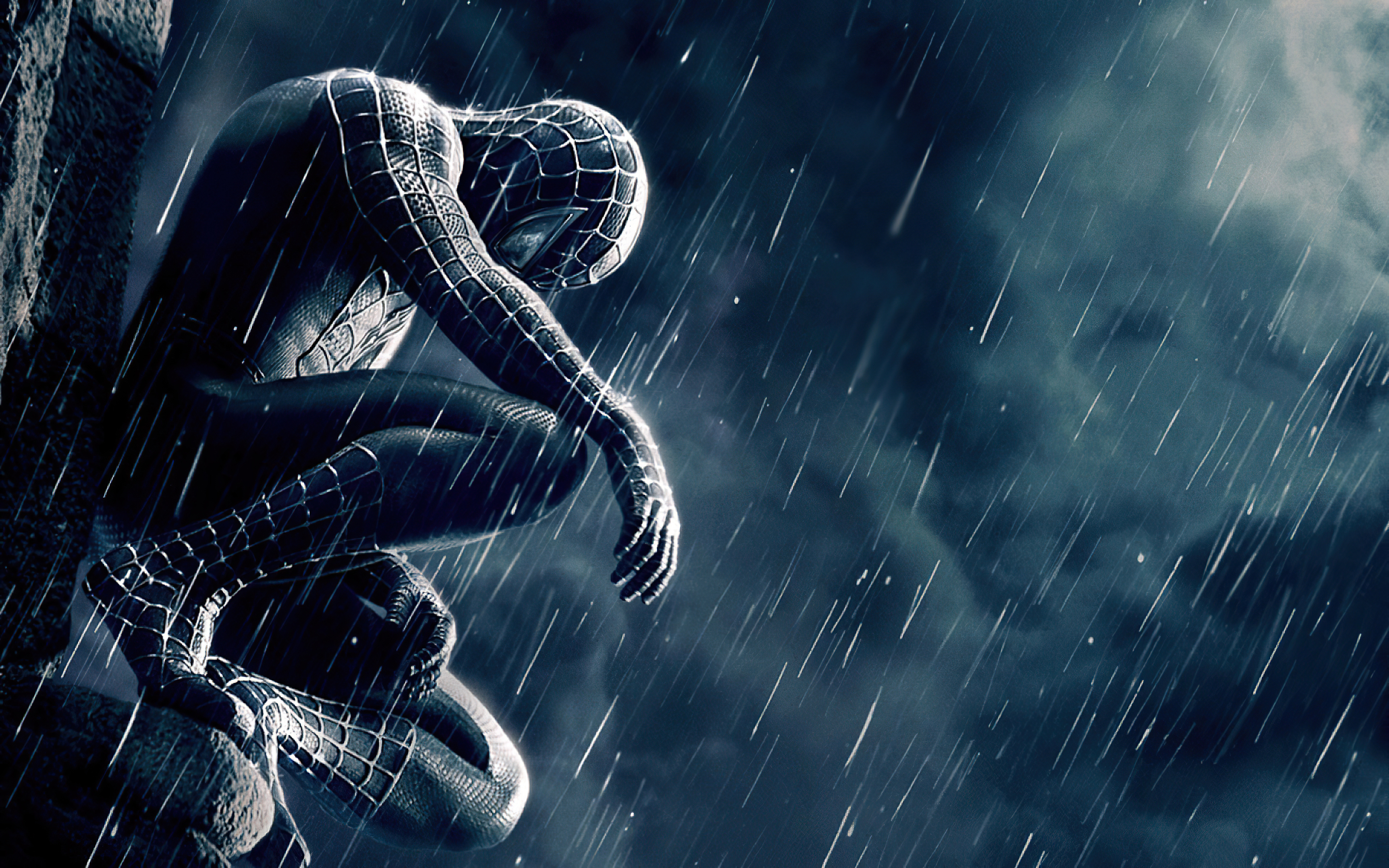 Điều đặc biệt về hình nền Spider-Man đen 4K với độ phân giải 2560x1080 là bạn sẽ thấy chi tiết cực sắc nét ngay cả khi màn hình rộng. Với đường viền đen bao quanh, bạn sẽ cảm thấy như đang tham gia vào cuộc phiêu lưu của Black Spider-Man.