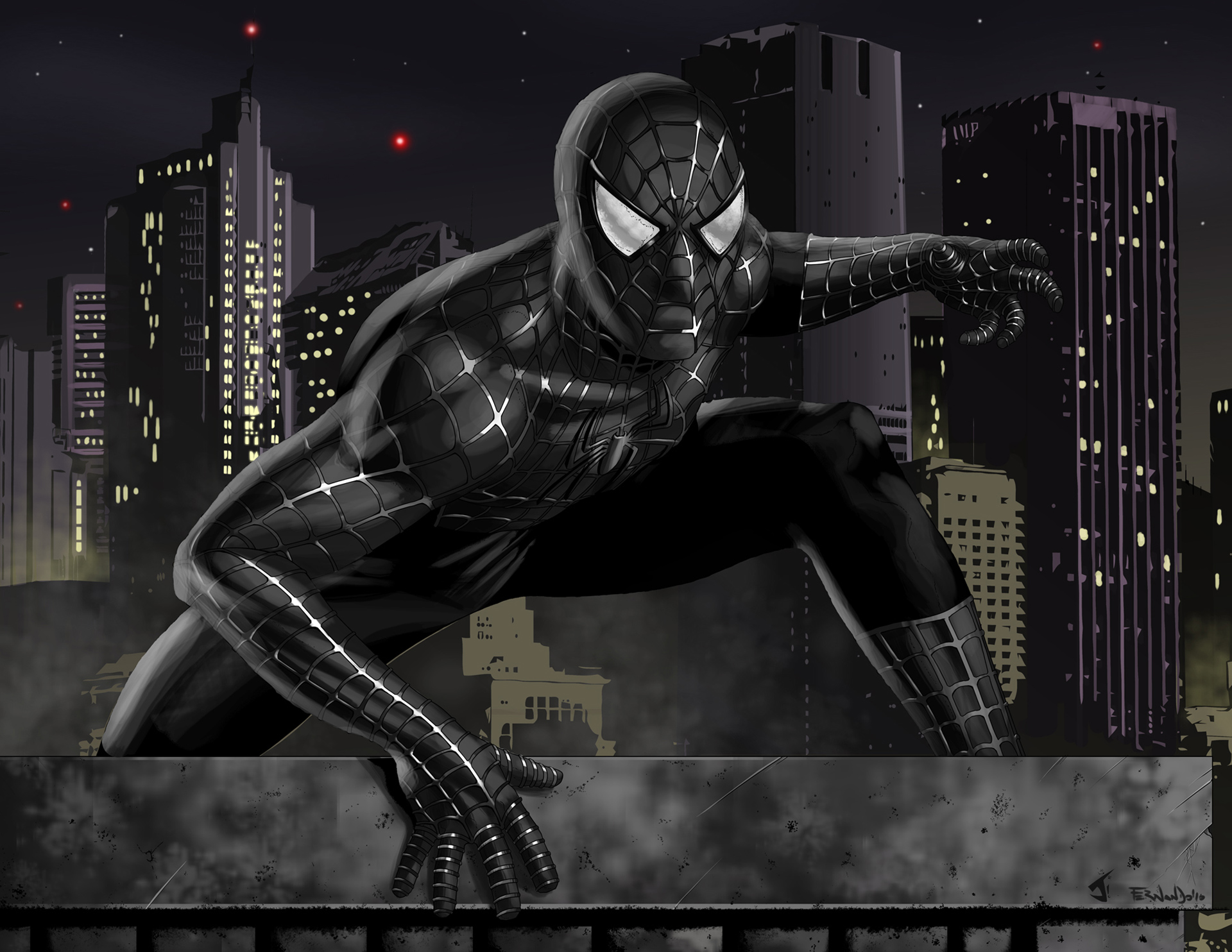 Black Spiderman Artworks Wallpaper HD Superheroes Wallpapers 4k 