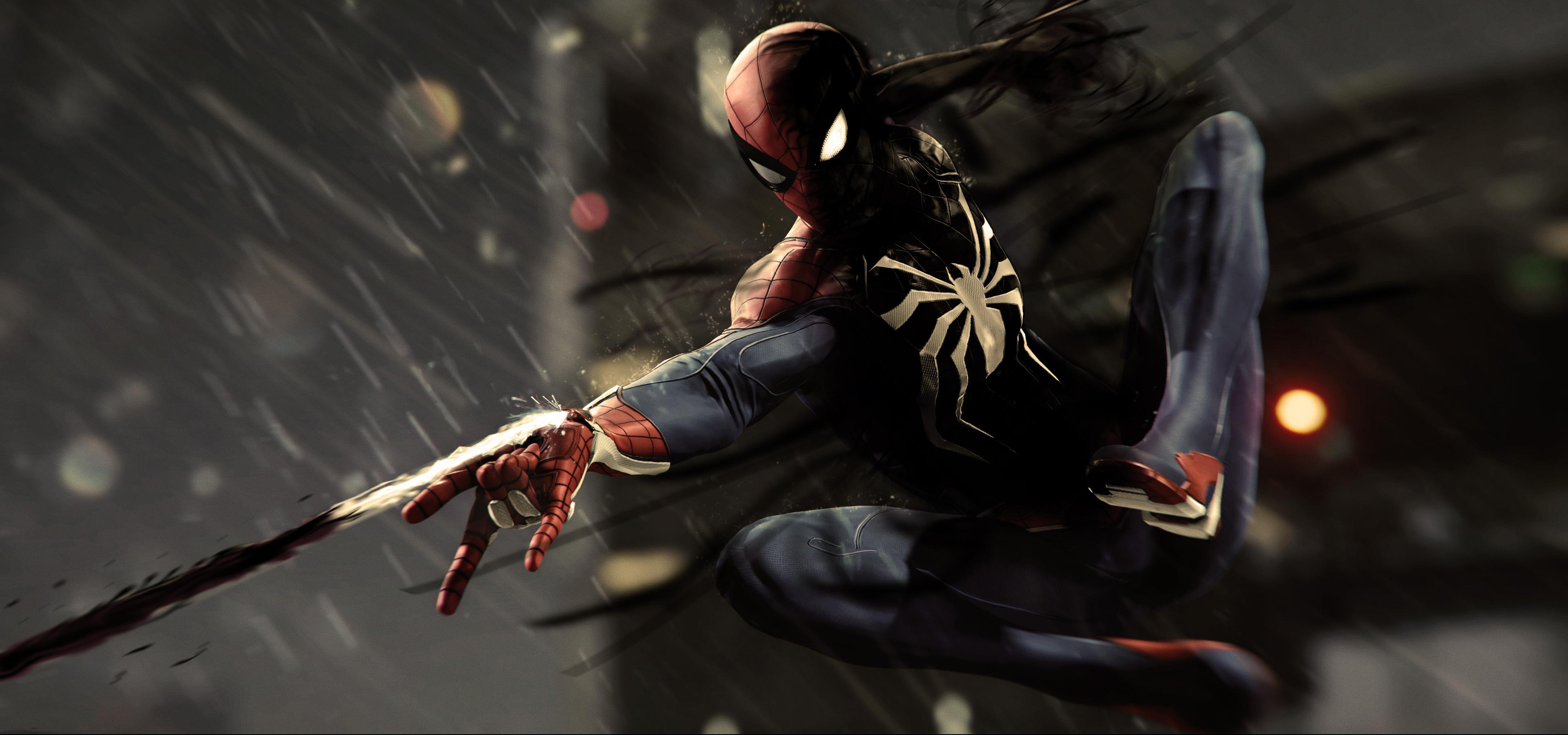 Black Spiderman Ps4 Pro 4k, HD Games, 4k Wallpapers ...