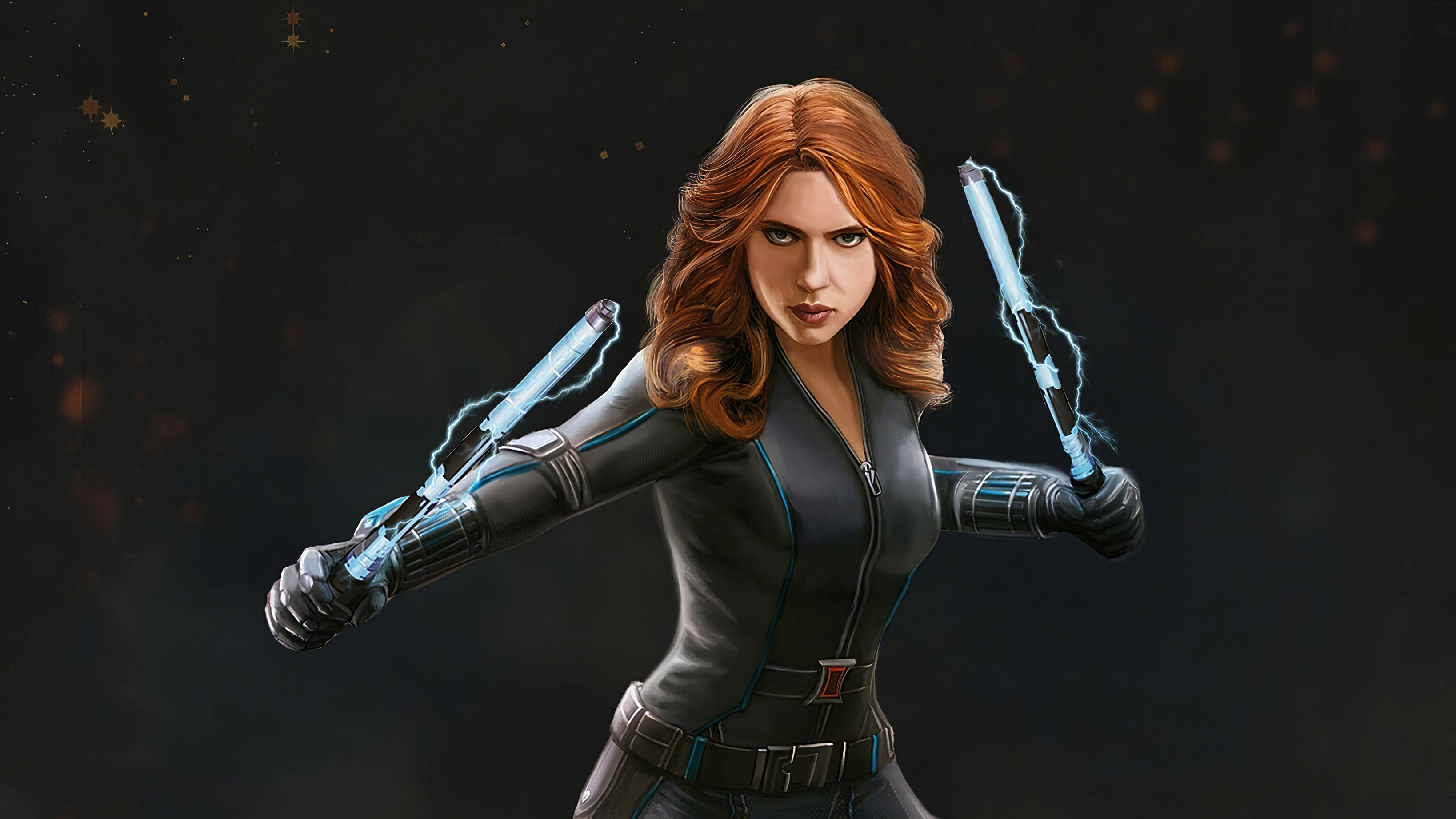Black Widow 4k Artwork New, HD Superheroes, 4k Wallpapers, Images