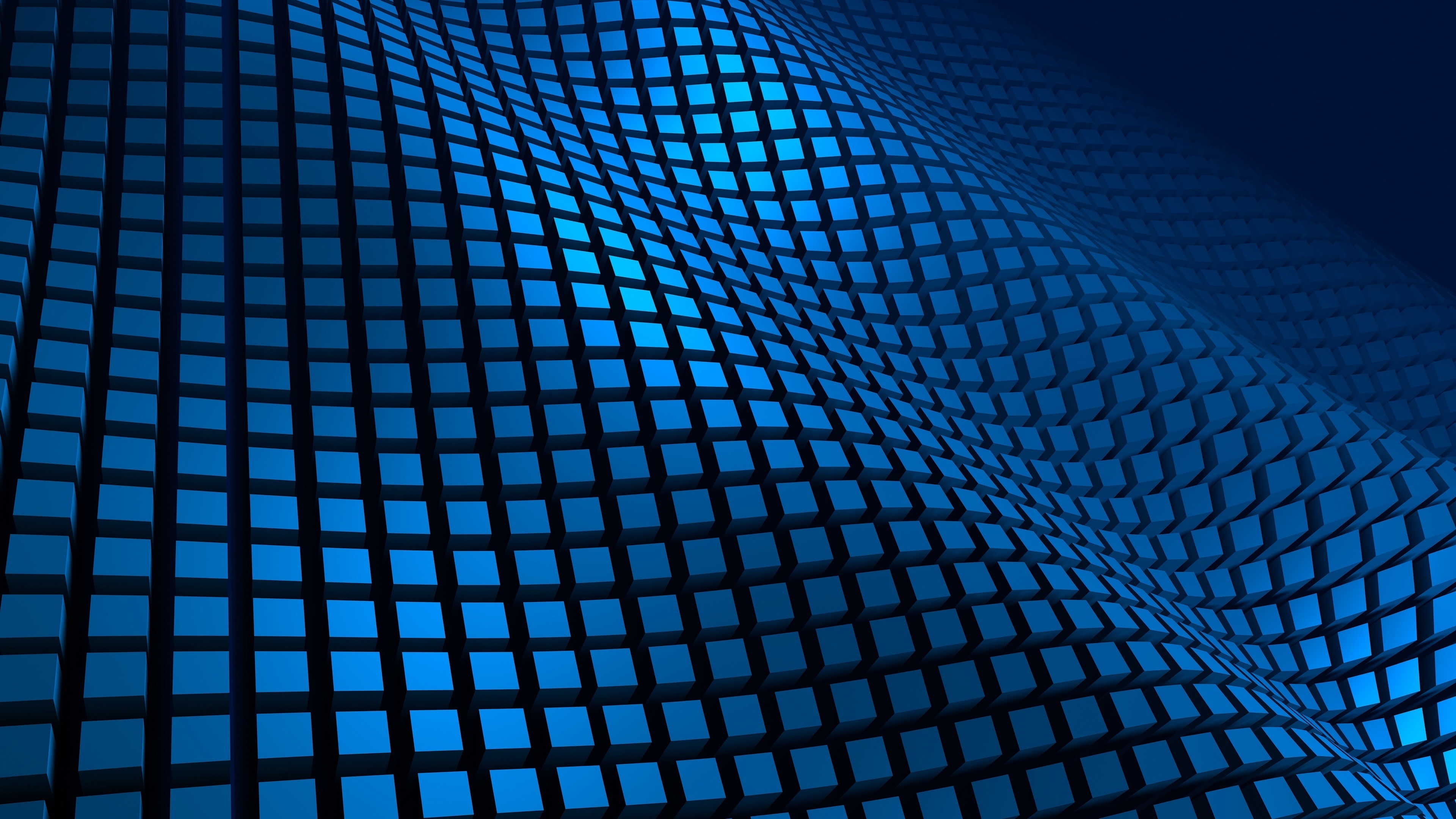 Blue 3d Abstract Wallpapers