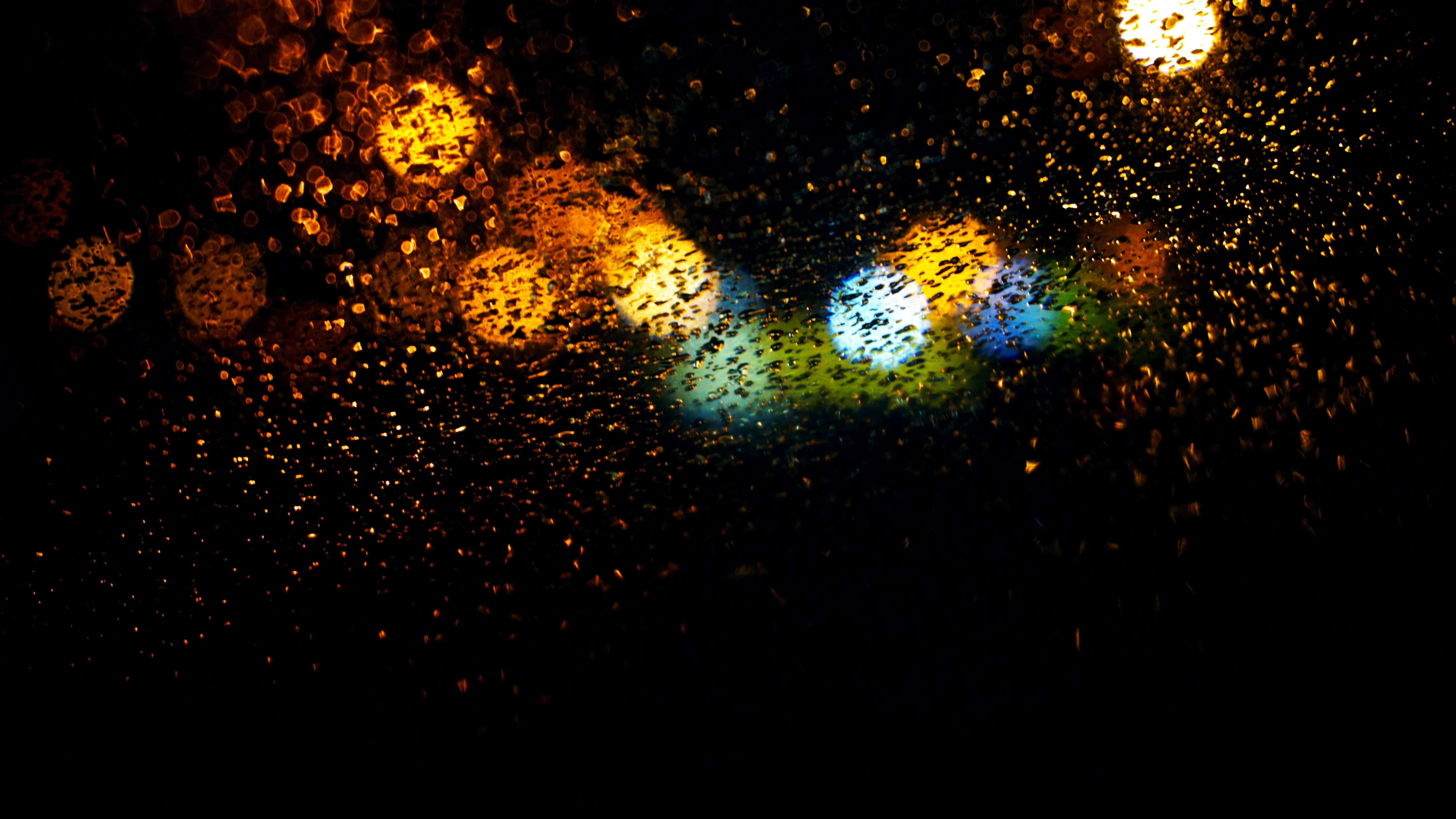 Free Vector | Bokeh lights effect on dark wallpaper theme