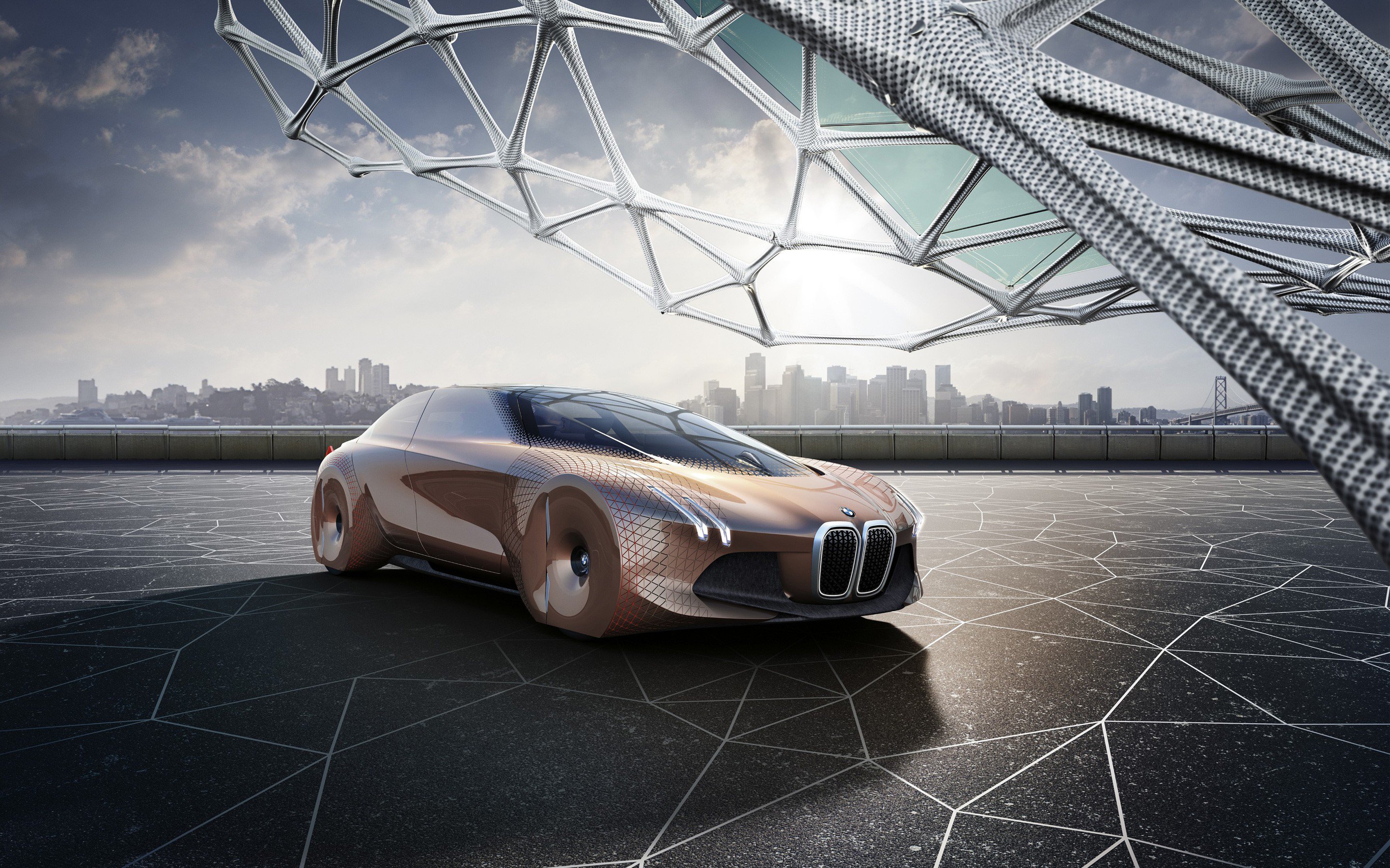 BMW Vision M Next Wallpaper 4K, Electric Sports cars