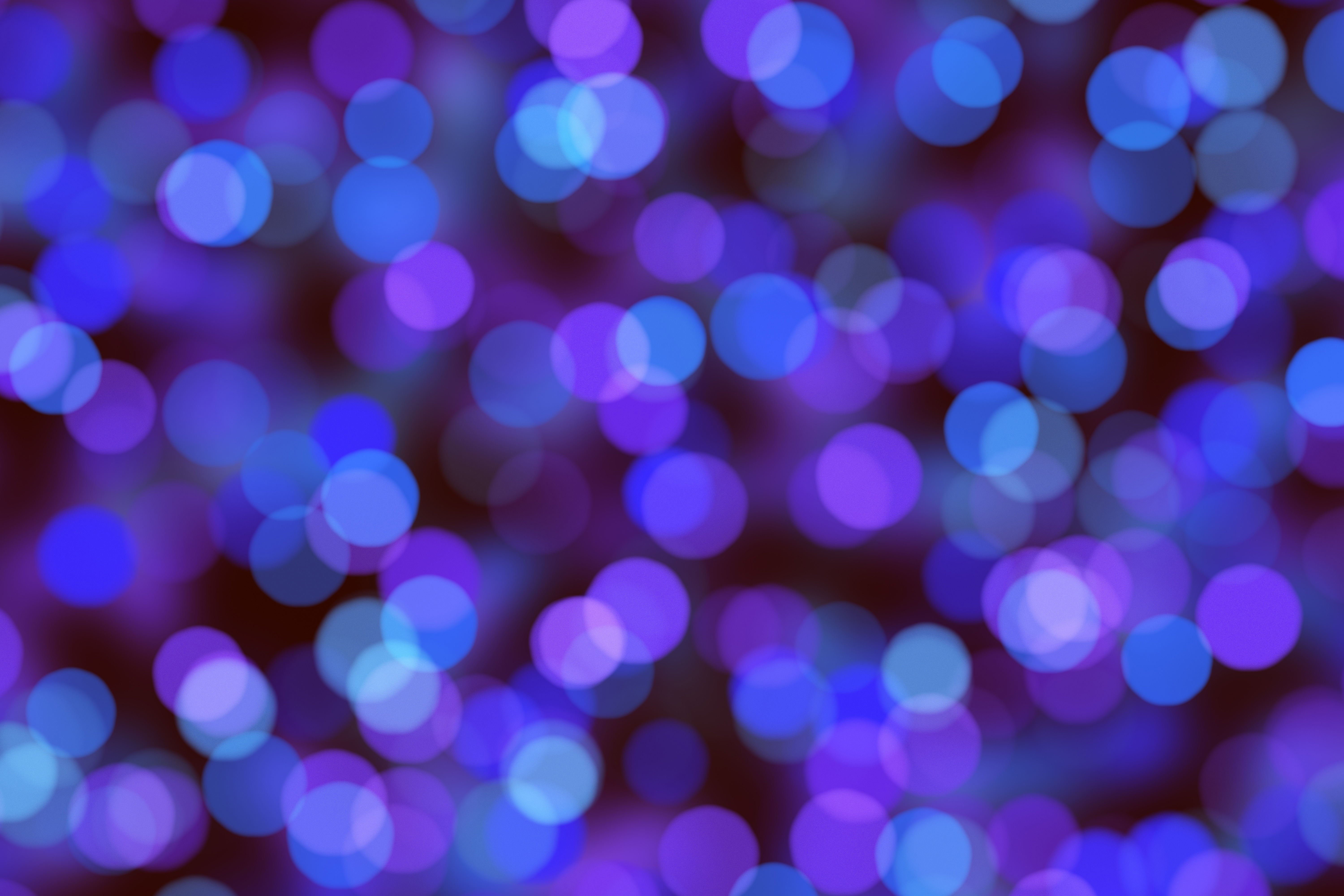 blue bokeh video