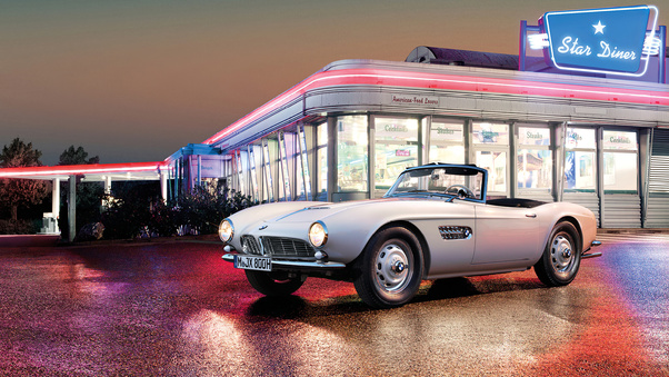 1958 Bmw 507 Elvis 4k Wallpaper