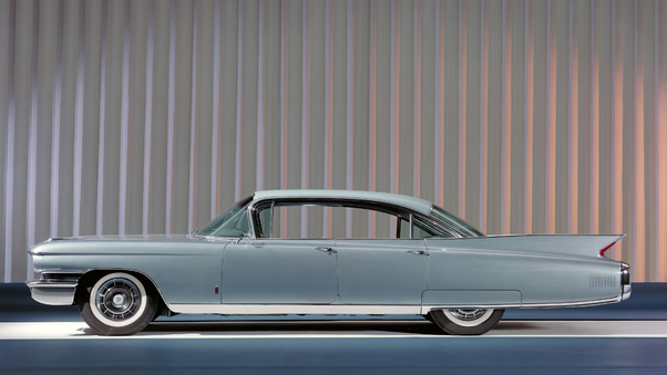 1960 Cadillac Fleetwood Sixty Special 4k Wallpaper