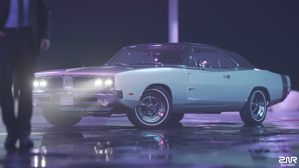 1969 Dodge Charger RT Wallpaper