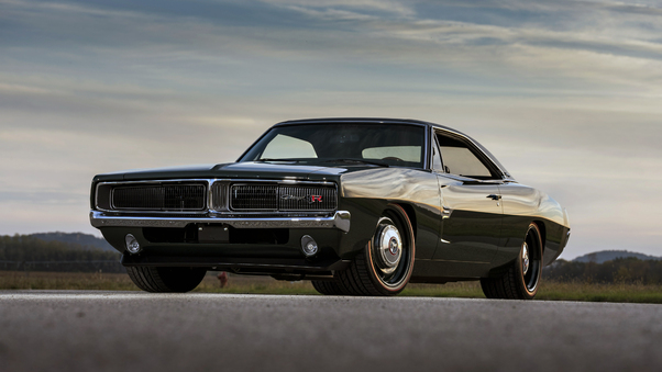 1969 Ringbrothers Dodge Charger Defector Front Wallpaper