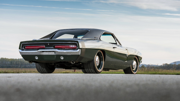 1969 Ringbrothers Dodge Charger Defector Rear Wallpaper