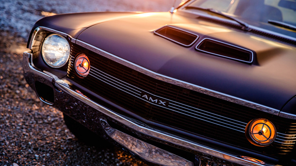 1970 AMC AMX 4K Wallpaper