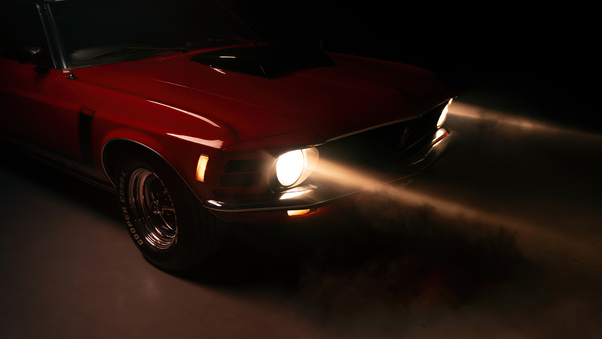 1970 Ford Mustang Coupe Classic Car 5k Wallpaper