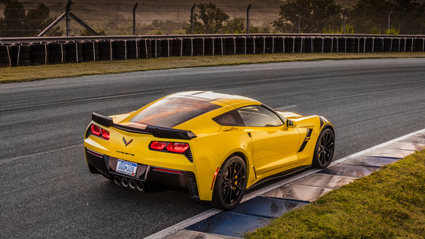 2017 Chevrolet Corvette Grand Sport Rear Wallpaper