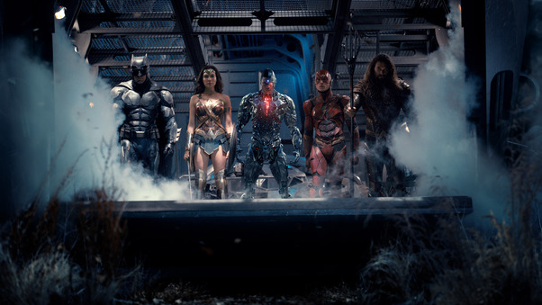 2017 Justice League Movie Heroes Wallpaper