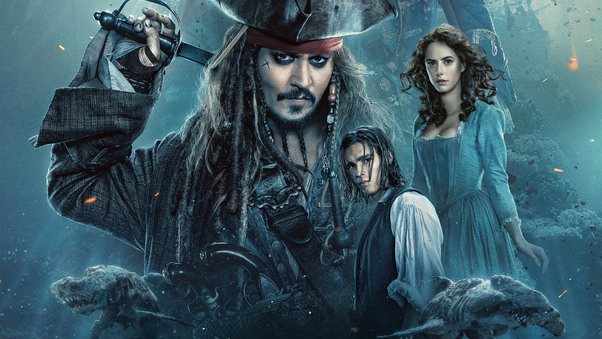 2017 Pirates of the caribbean dead men tell no tales Movie Wallpaper