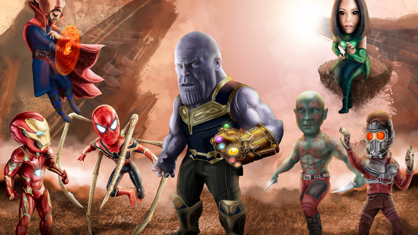 2018 Avengers Infinity War 4k Wallpaper