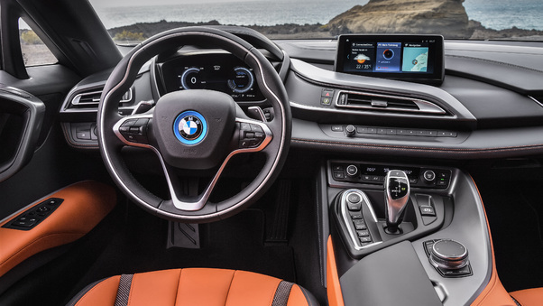 2018 BMW I8 Roadster Interior Wallpaper