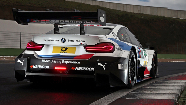 2018 BMW M4 DTM Rear Wallpaper