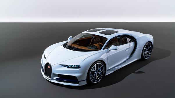 2018 Bugatti Chiron Sky View Wallpaper