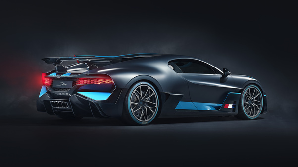 2018 Bugatti Divo Rear View Photoshoot Wallpaper