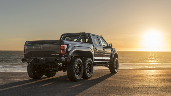 2018 Hennessey VelociRaptor Rear Wallpaper