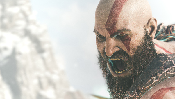 2018 Kratos God Of War 4k Wallpaper