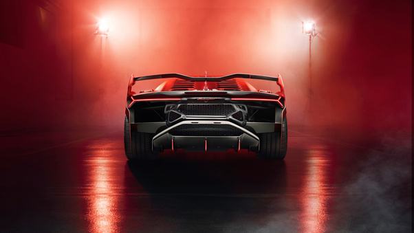 2018 Lamborghini SC18 Rear Wallpaper