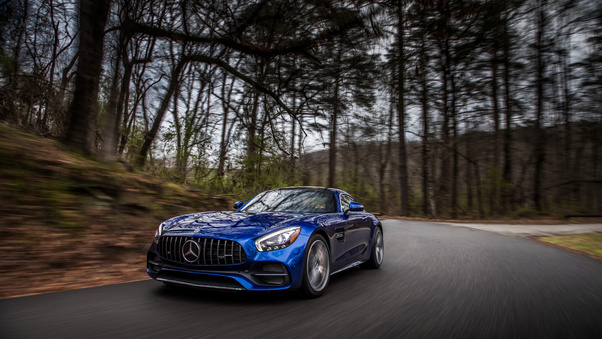 2018 Mercedes AMG GT C Wallpaper