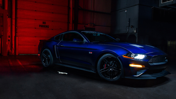 2018 Roush RS2 Blue Car Wallpaper