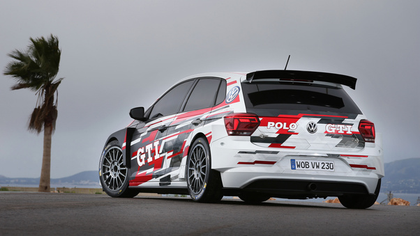 2018 Volkswagen Polo GTI R5 4k Wallpaper