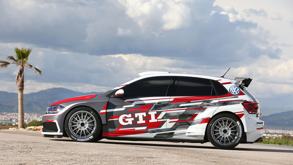 2018 Volkswagen Polo GTI R5 Wallpaper