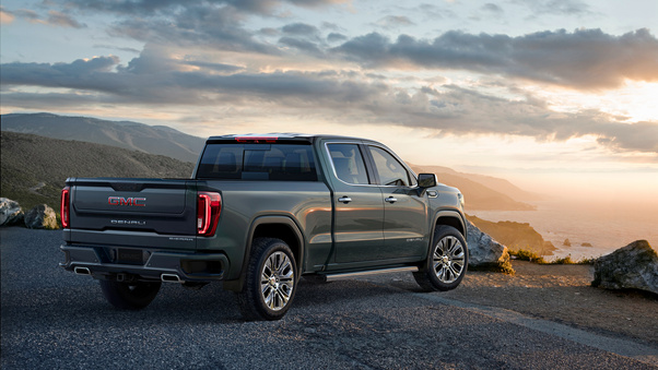 2019 GMC Sierra Rear Side Wallpaper