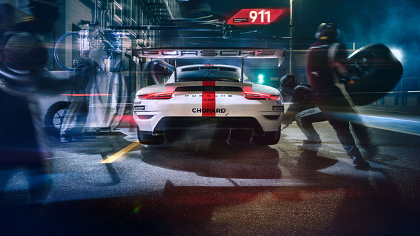 2019 Porsche 911 RSR 8k Wallpaper