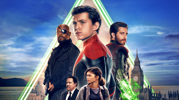 2019 Spiderman Far From Home 5k Wallpaper