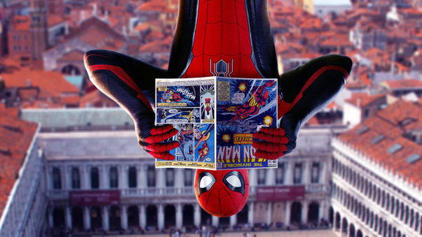 2019 Spiderman Far From Home Movie Wallpaper
