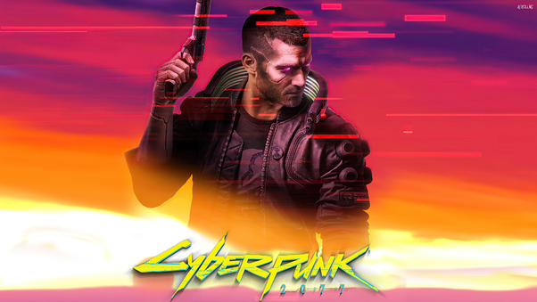 2020 Cyberpunk 2077 Game Wallpaper
