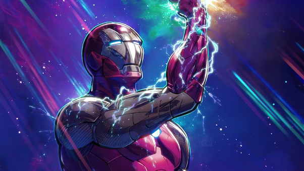 2020 Iron Man 4k Infinity Gauntlet Wallpaper