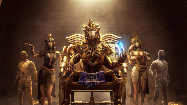 2020 Pubg Golden Pharaoh X Suit Wallpaper
