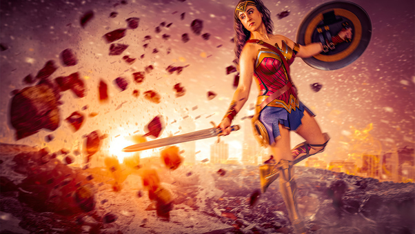 2020 Wonder Woman 4k Cosplay Wallpaper