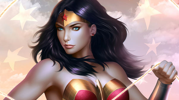 2020 Wonder Woman Arts 4k Wallpaper