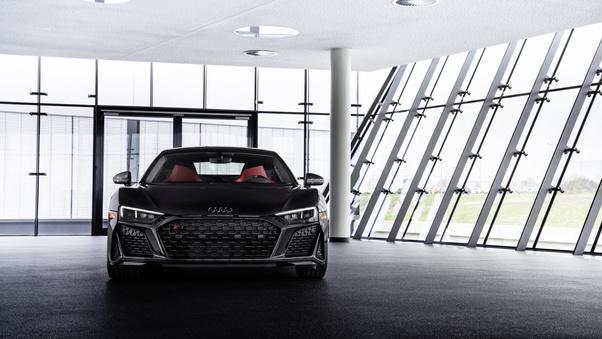 2021 Audi R8 RWD Panther Edition Front Look 10k Wallpaper