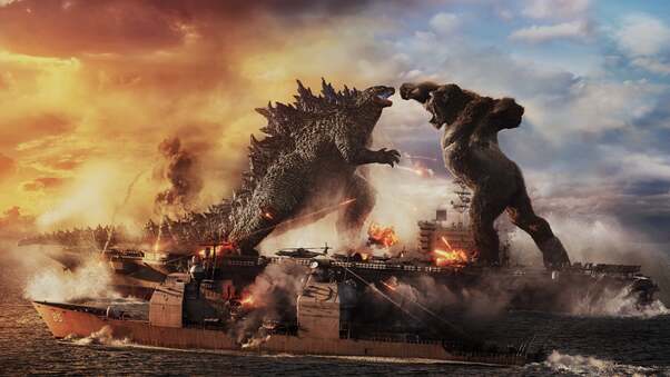 2021 Godzilla Vs Kong Movie Wallpaper