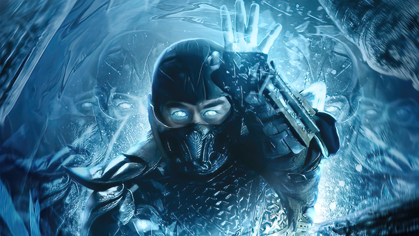 2021 Mortal Kombat Sub Zero Movie 4k Wallpaper