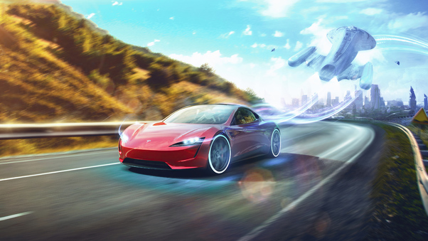 2021 Tesla Roadster 5k Wallpaper